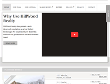 Tablet Screenshot of hillwoodhometeam.com